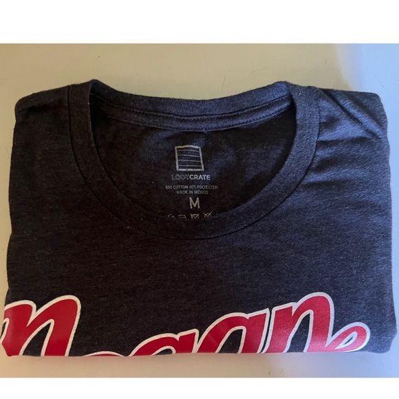 Loot Crate |  Size M | The Walking Dead 'Negan Sluggers' T-Shirt Charcoal Gray - Picture 14 of 16